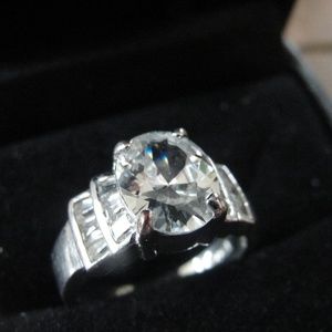 1/2 karat cz ring